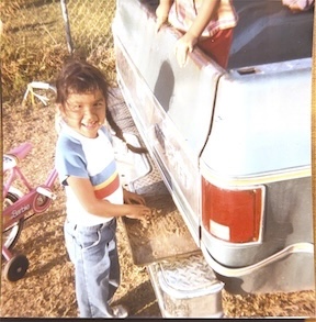 Jennie as a toddler in 1984
