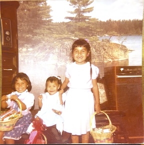 Jennie as a young girl in 1985
